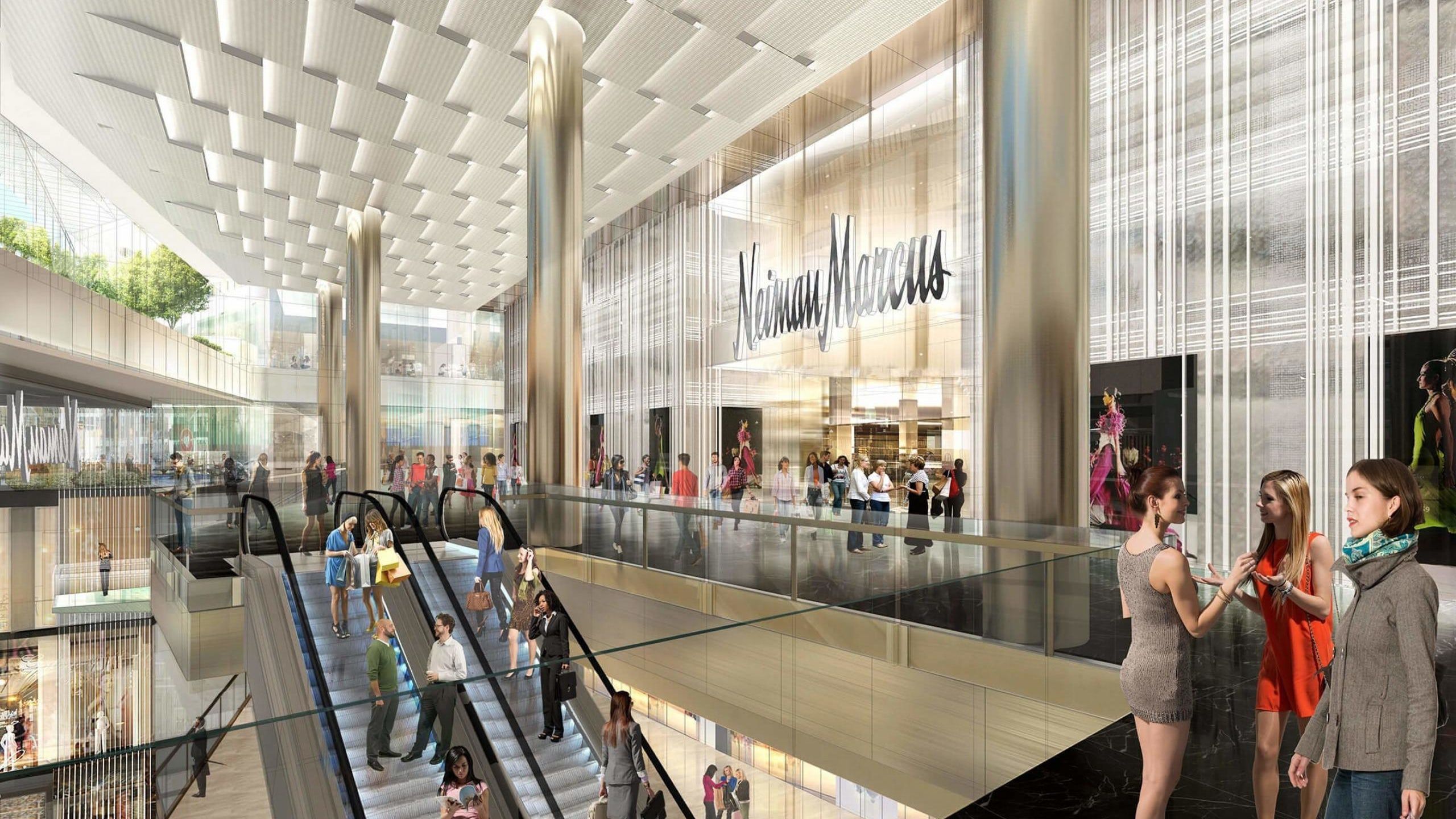 Neiman Marcus Closing at The Shops at Hudson Yards in Midtown Manhattan, New  York in Fall 2020 