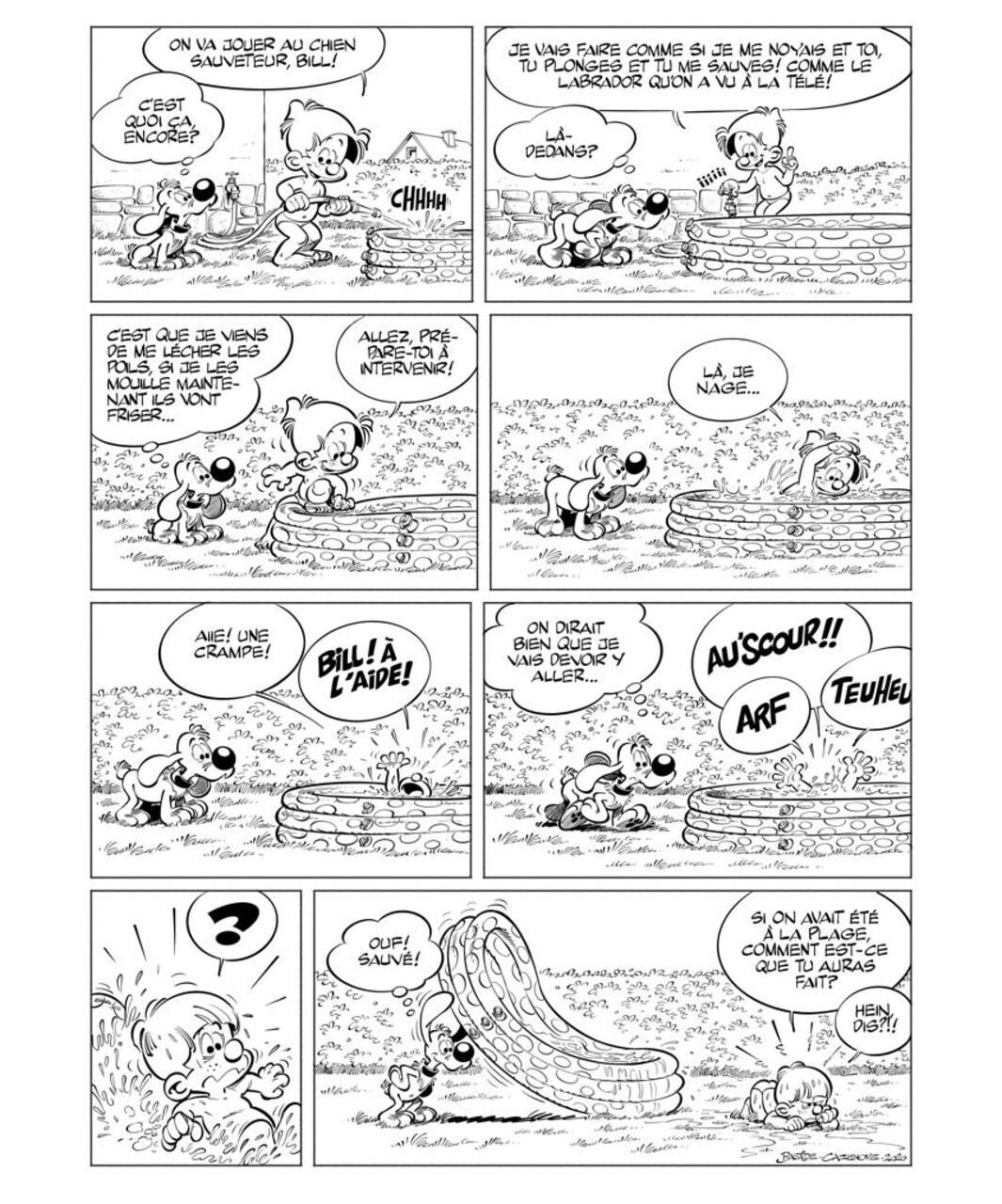 Bd Les Conseils Du Dessinateur De Boule Et Bill Pour Creer Ses Premieres Planches Le Parisien