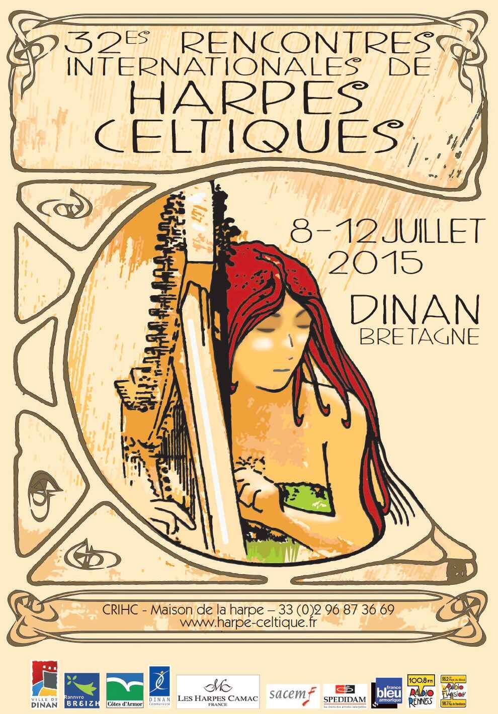 Envoûtante et délicate : la harpe celtique mise à l'honneur à Dinan