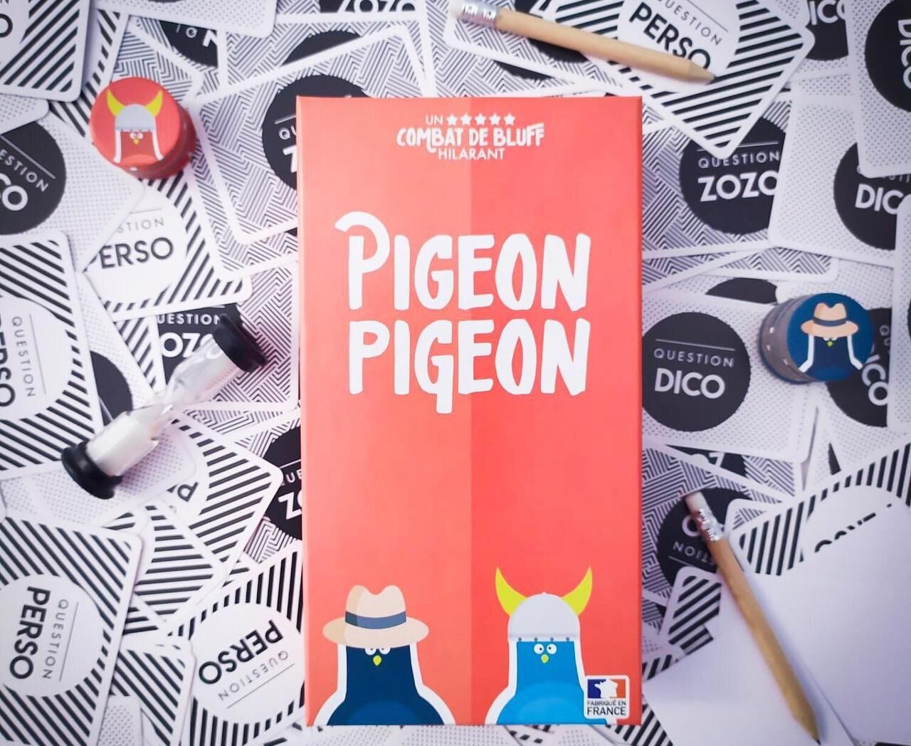«Pigeon Pigeon», un jeu de bluff inventé à Chantilly qui cartonne - Le  Parisien