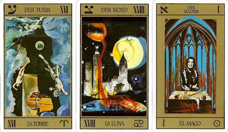 Seguimos Las Instrucciones De Dali Para Tirar Su Tarot Y Esto Es Lo Que Dice De 21 Arte Icon Design El Pais