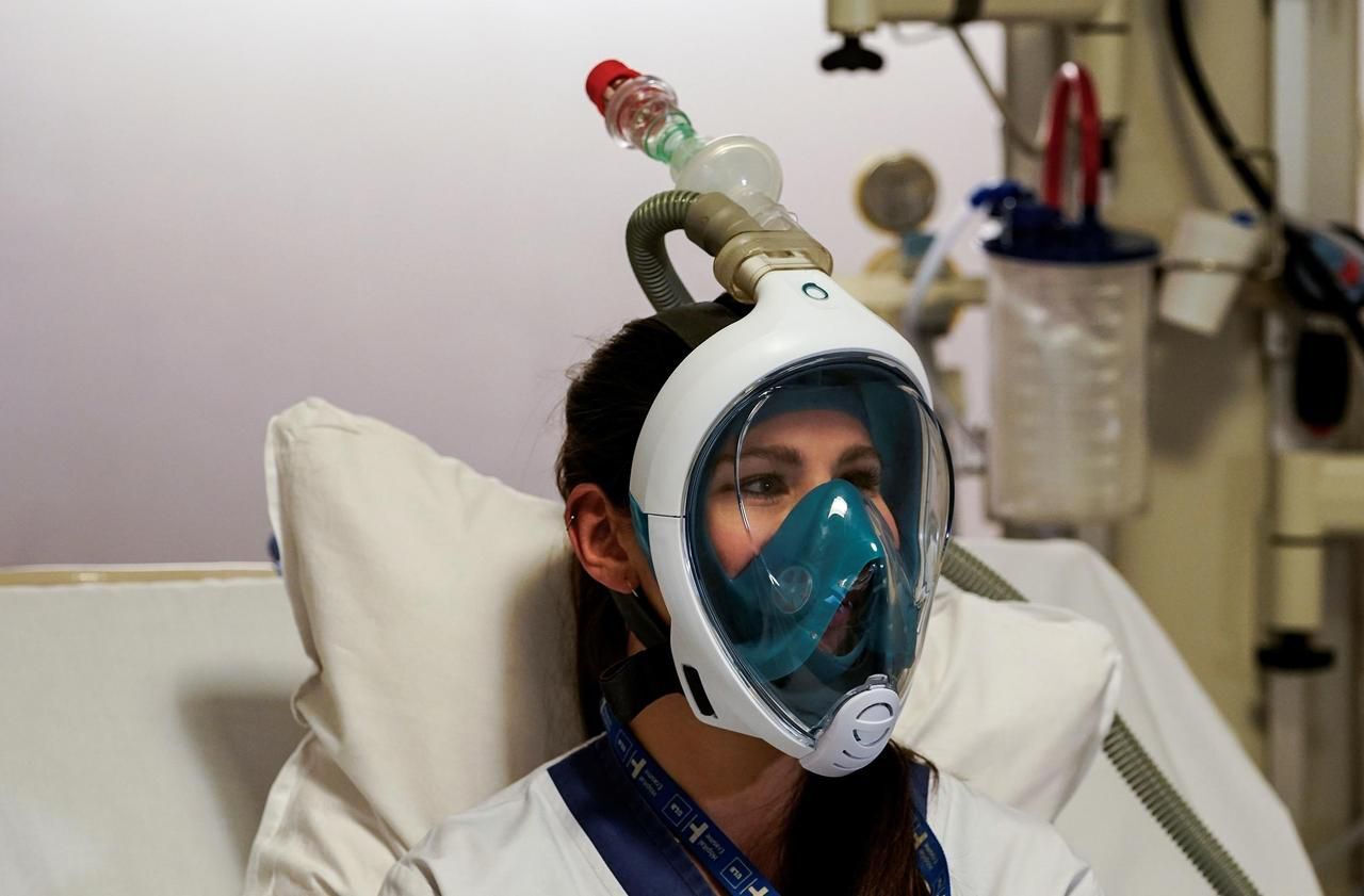 Coronavirus : Décathlon bloque la vente de son masque pour en faire des  dons aux hôpitaux - Le Parisien
