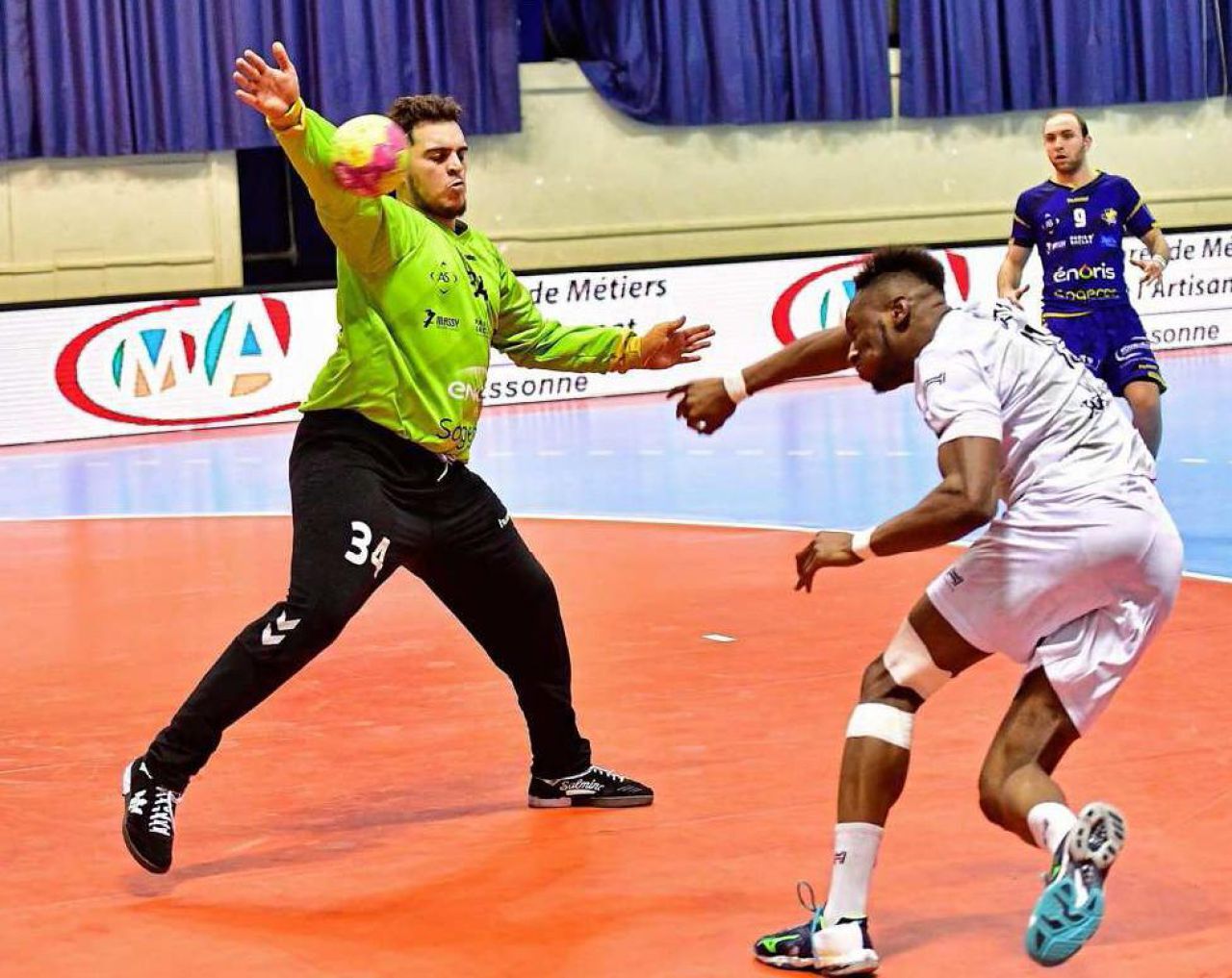 Handball Samir Bellahcene la belle r v lation de Massy Le