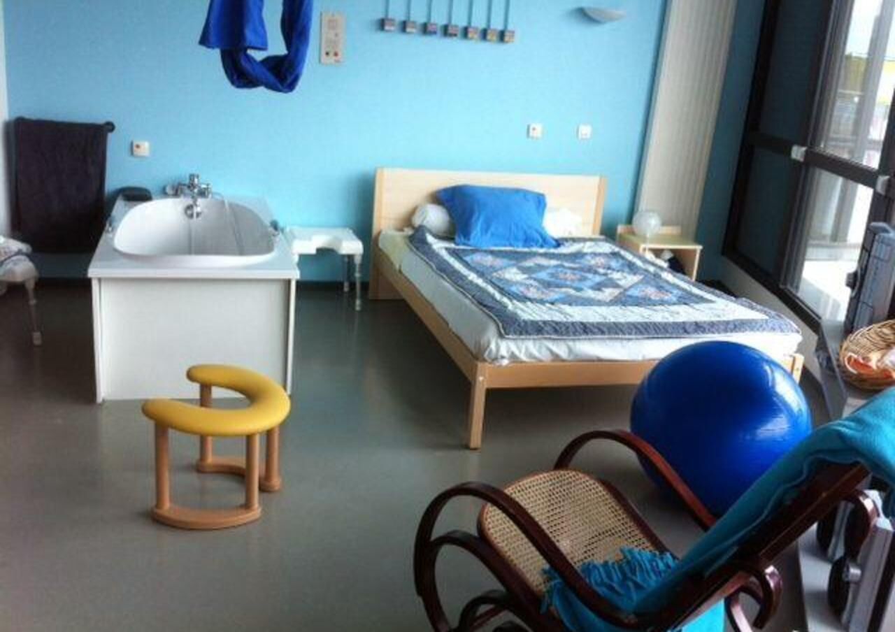 L'hôpital d'Antibes équipe sa maternité d'une salle nature pour