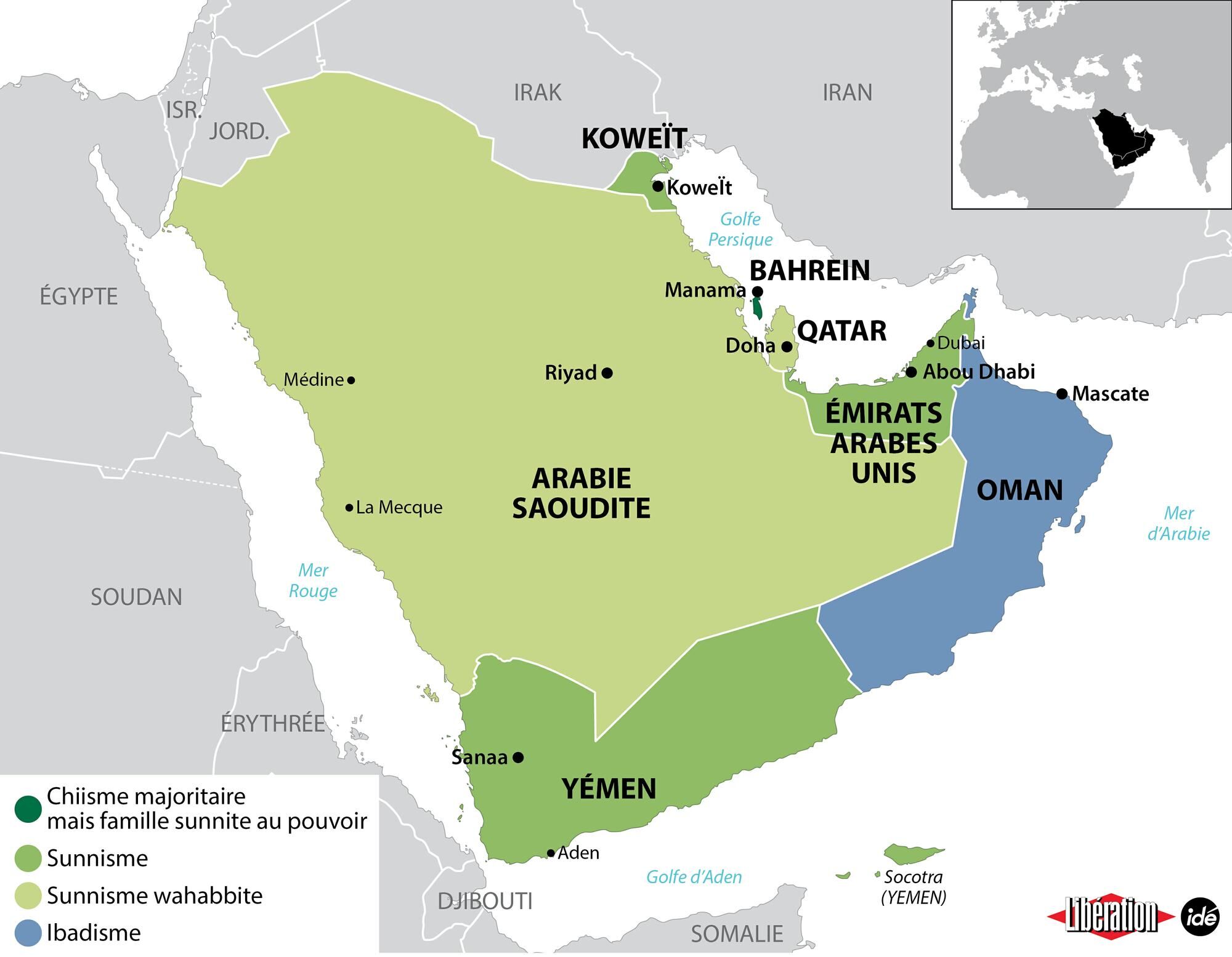 Les sept familles de la péninsule Arabique – Libération