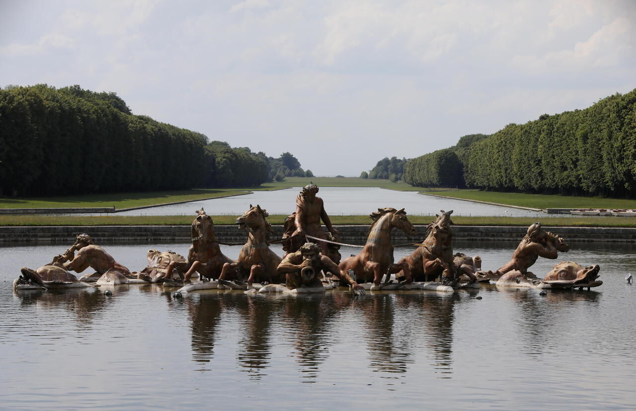 Pour les JO, Versailles retrouve son célèbre bassin d'Apollon