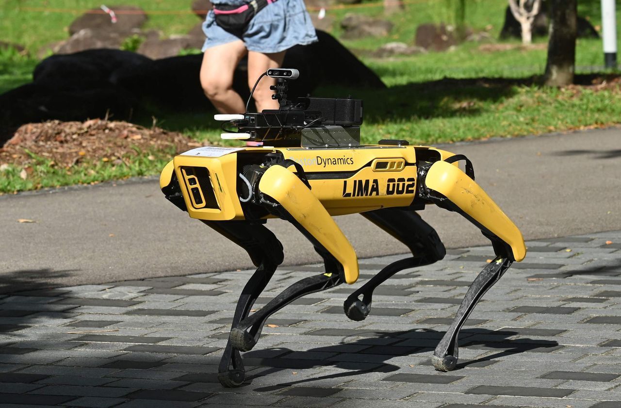 Les États-Unis font patrouiller des chiens-robots à la frontière - Numerama